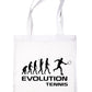 Evolution Of Tennis Wimbledon Shopping Tote Bag Ladies Gift