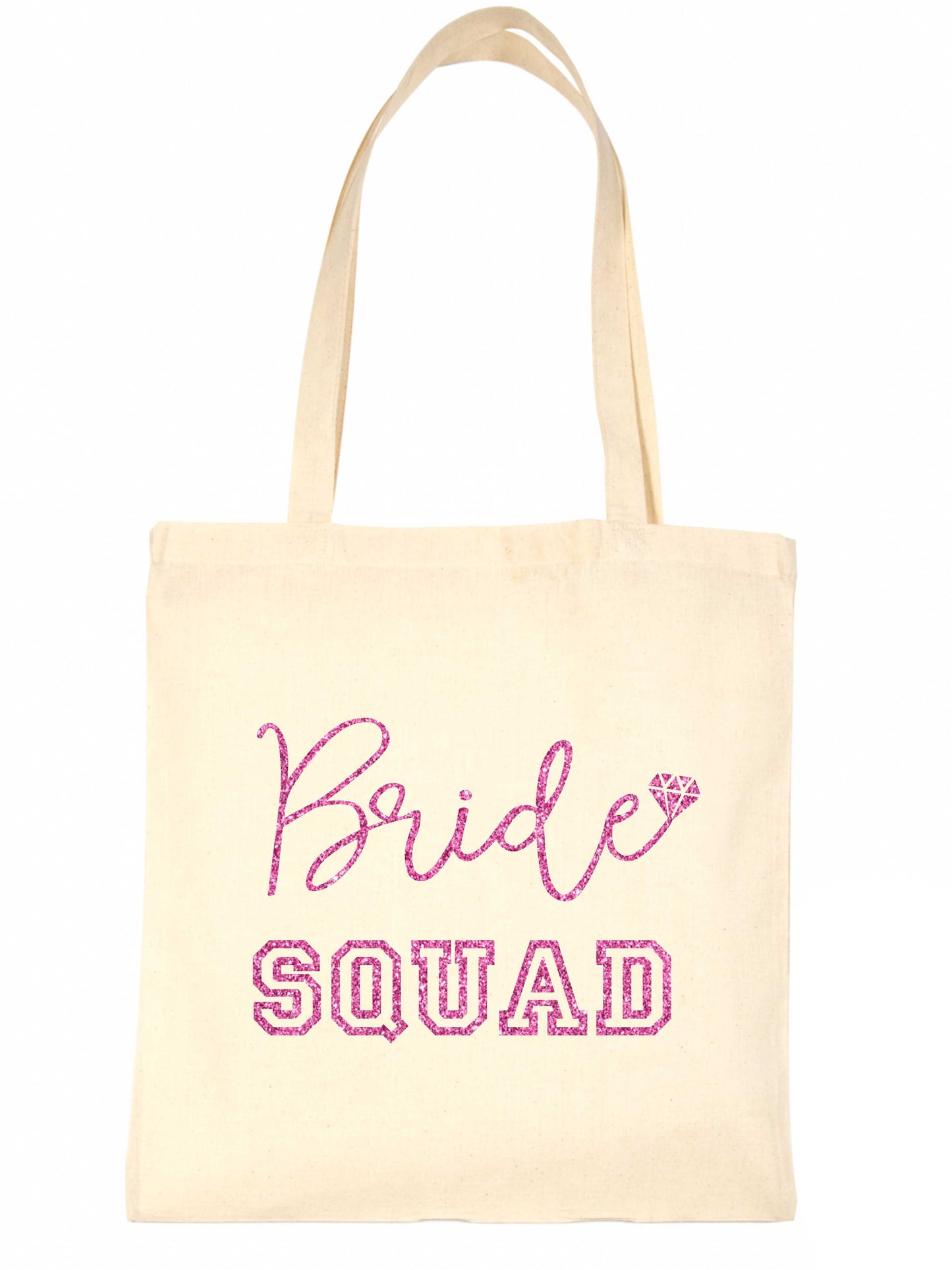 Bride Squad Wedding Favour Gift Bags Hen Party Gift Funny Shopping Tote Bag