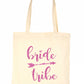 Bride Tribe Wedding Favour Gift Bags Hen Party Gift Funny Shopping Tote
