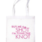 Buy Me A Shot Wedding Favour Gift Bags Hen Party Gift Funny Shopping Tote Bag