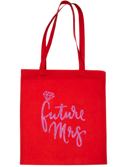 Future Mrs Funny Wedding Favour Gift Bags Hen Party Gift Funny Shopping Tote