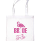 Flamingo Bride To Be Wedding Favour Gift Bags Hen Party Funny Shopping Tote