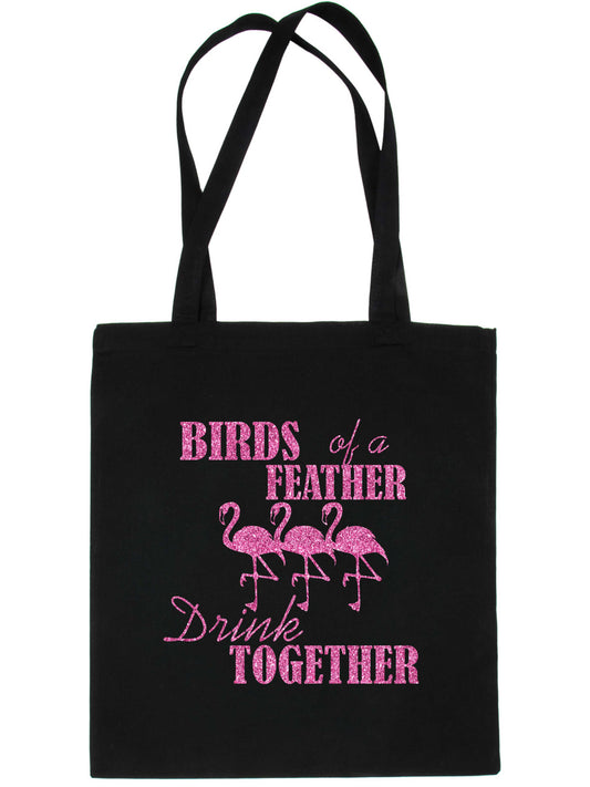 Birds Of A Feather Wedding Favour Bags Hen Party Gift Funny Shopping Tote Bag