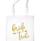 Bride Tribe Diamond Wedding Favour Bags Hen Party Gift Funny Shopping Tote