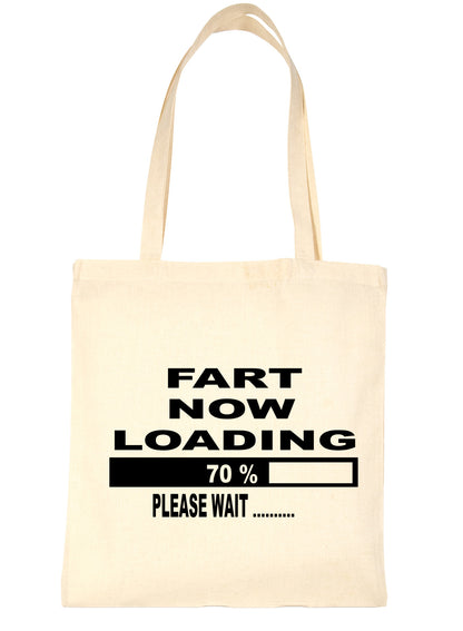 Fart Loading Funny Shopping Tote Bag Ladies Gift