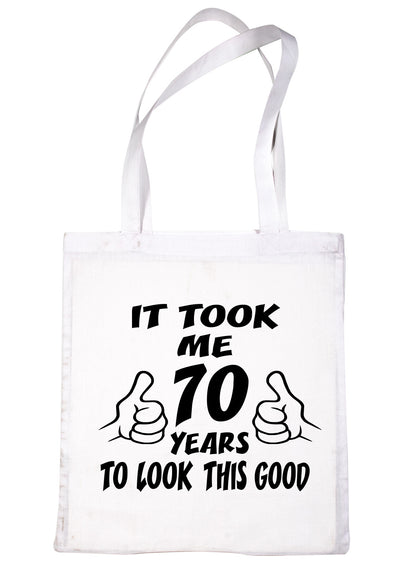 Birthday It Took 70 Years To Look This Good Shopping Tote Bag Ladies Gift