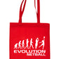 Evolution Of Netball Shopping Tote Bag Ladies Gift