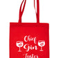 Chief Gin Taster Drinking Funny Reusable Shopping Tote Bag