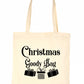 Christmas Goody Bag Ladies Reusable Shopping Tote Bag Ideal For Xmas Present
