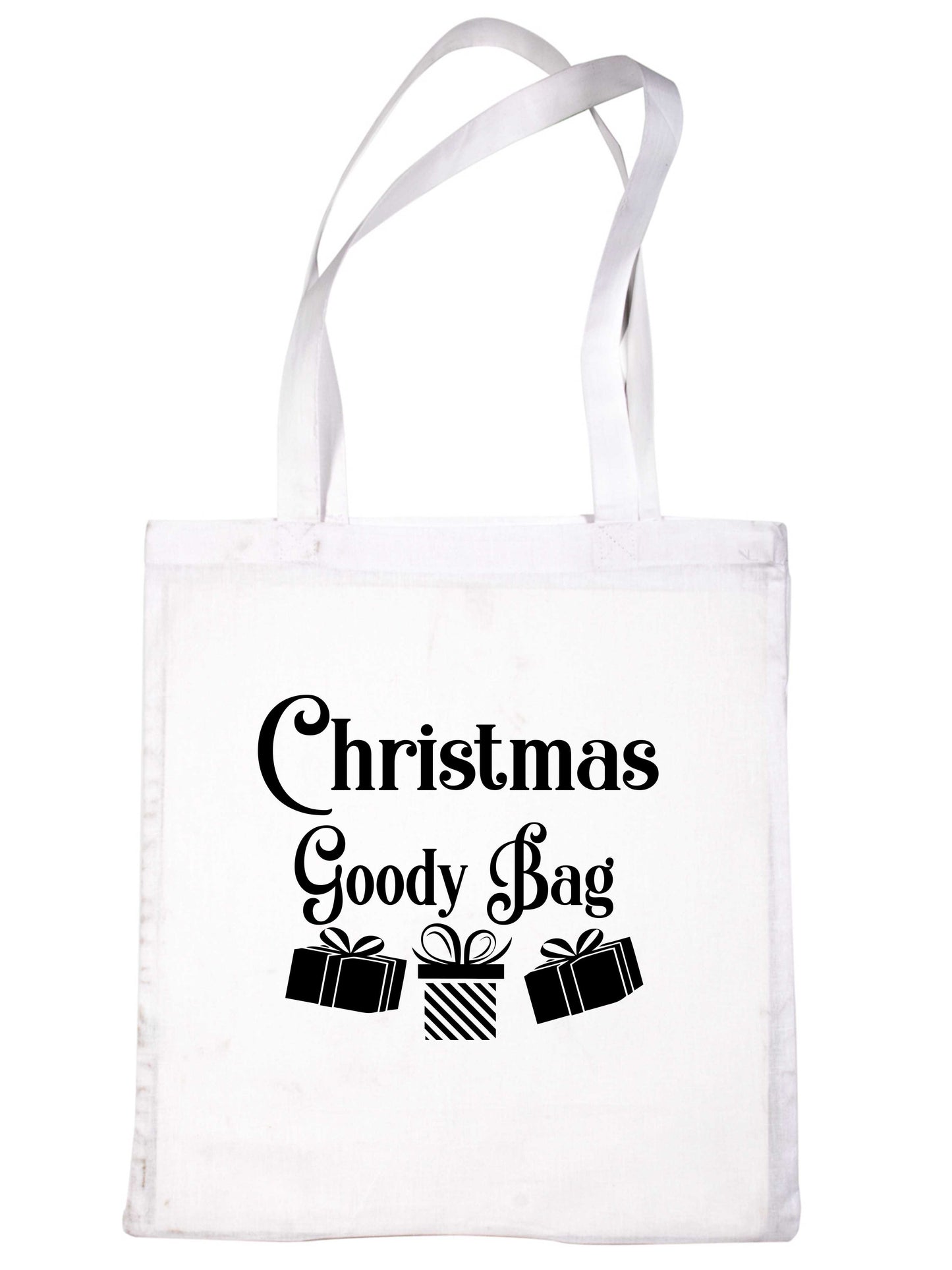 Christmas Goody Bag Ladies Reusable Shopping Tote Bag Ideal For Xmas Present