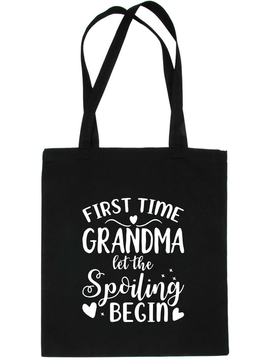 First Time Grandma Nan Funny Bag For Life Shopping Tote Bag