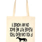 IF You Can Read This Put Me On Horse Riding Shopping Tote Bag Ladies Gift