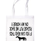 IF You Can Read This Put Me On Horse Riding Shopping Tote Bag Ladies Gift