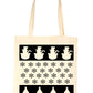 Snowman Father Christmas Santa Claus Shopping Tote Bag Ladies Gift
