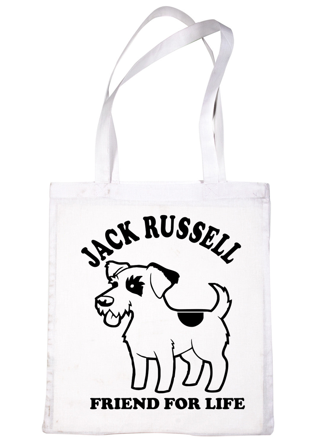 Jack Russell Dog Lover Present Shopping Tote Bag Ladies Gift