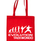 Evolution Of Taekwondo Martial Arts Karate Shopping Tote Bag Ladies Gift
