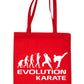 Evolution Of Karate Martial Arts Funny Shopping Tote Bag Ladies Gift