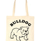Bulldog Dog Lover Funny Shopping Tote Bag Ladies Gift