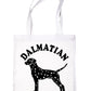 Dalmatian Dog Lover Funny Shopping Tote Bag Ladies Gift