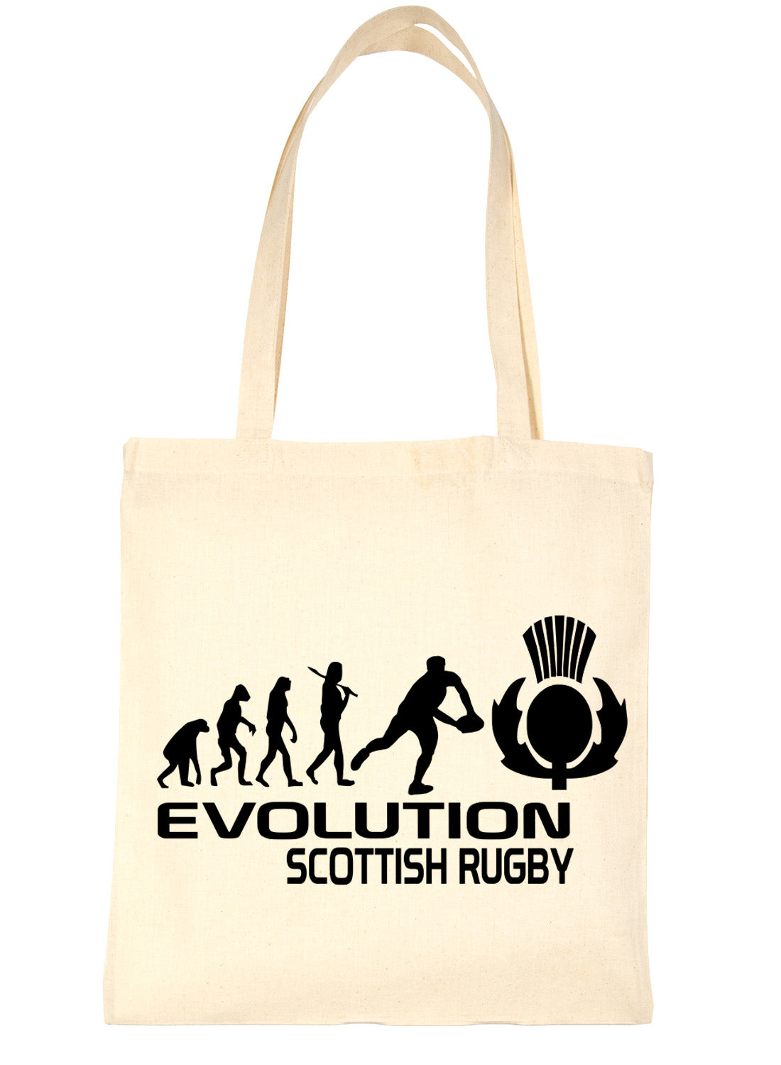 Evolution Of Scottish Rugby Six Nations Shopping Tote Bag Ladies Gift