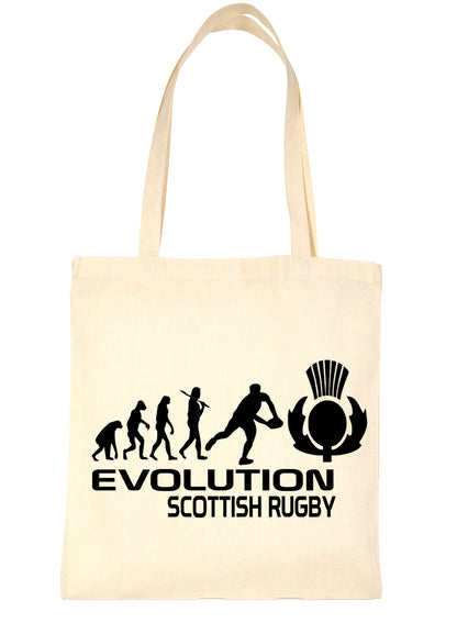 Evolution Of Scottish Rugby Six Nations Shopping Tote Bag Ladies Gift