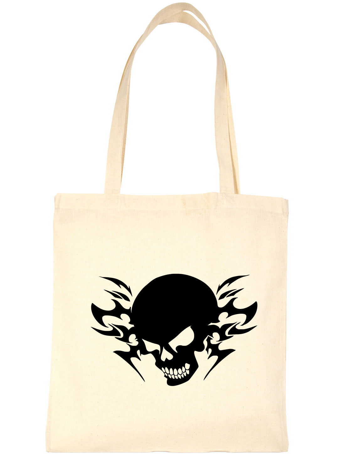 Skull Tattoo Design Shopping Tote Bag