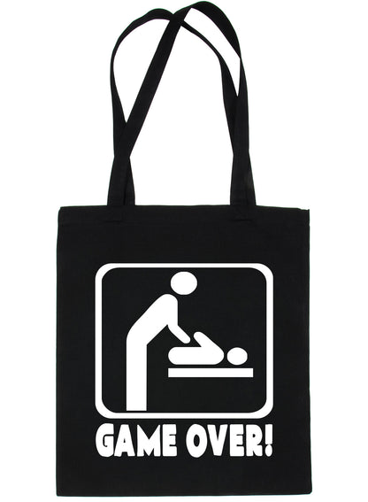 Game Over New Baby Christening Shopping Tote Bag Ladies Gift