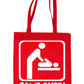 Game Over New Baby Christening Shopping Tote Bag Ladies Gift