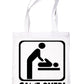 Game Over New Baby Christening Shopping Tote Bag Ladies Gift
