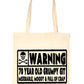 70 Year Old Git 70th Birthday Present Shopping Tote Bag Ladies Gift