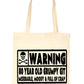 80 Year Old Git 80th Birthday Present Shopping Tote Bag Ladies Gift
