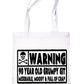 90 Year Old Git 90th Birthday Present Shopping Tote Bag Ladies Gift