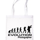 Evolution Of Photographer Photography Shopping Tote Bag Ladies Gift