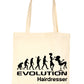 Evolution Of Hairdresser Hairdressing Shopping Tote Bag Ladies Gift