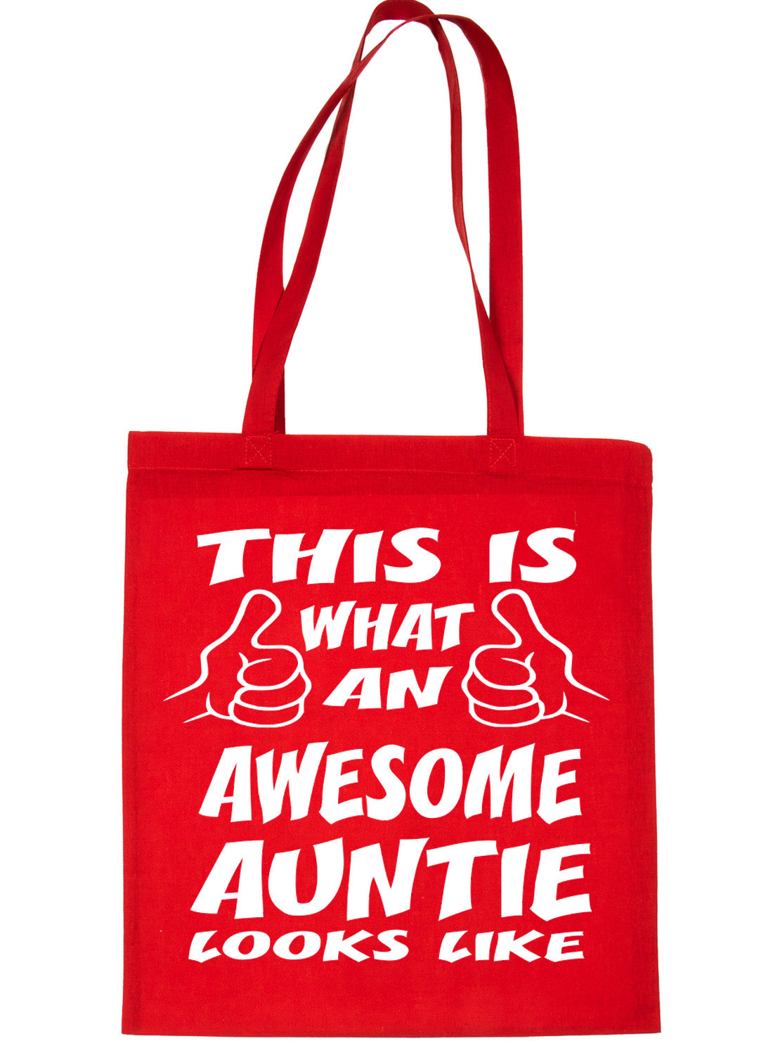 This Is What An Awesome Auntie Looks Like Shopping Tote Bag Ladies Gift