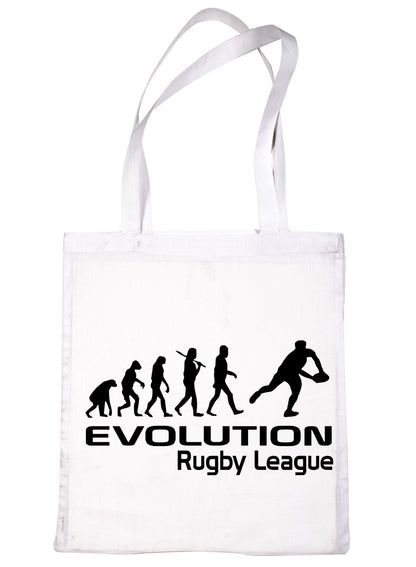 Evolution Of Rugby League Shopping Tote Bag Ladies Gift