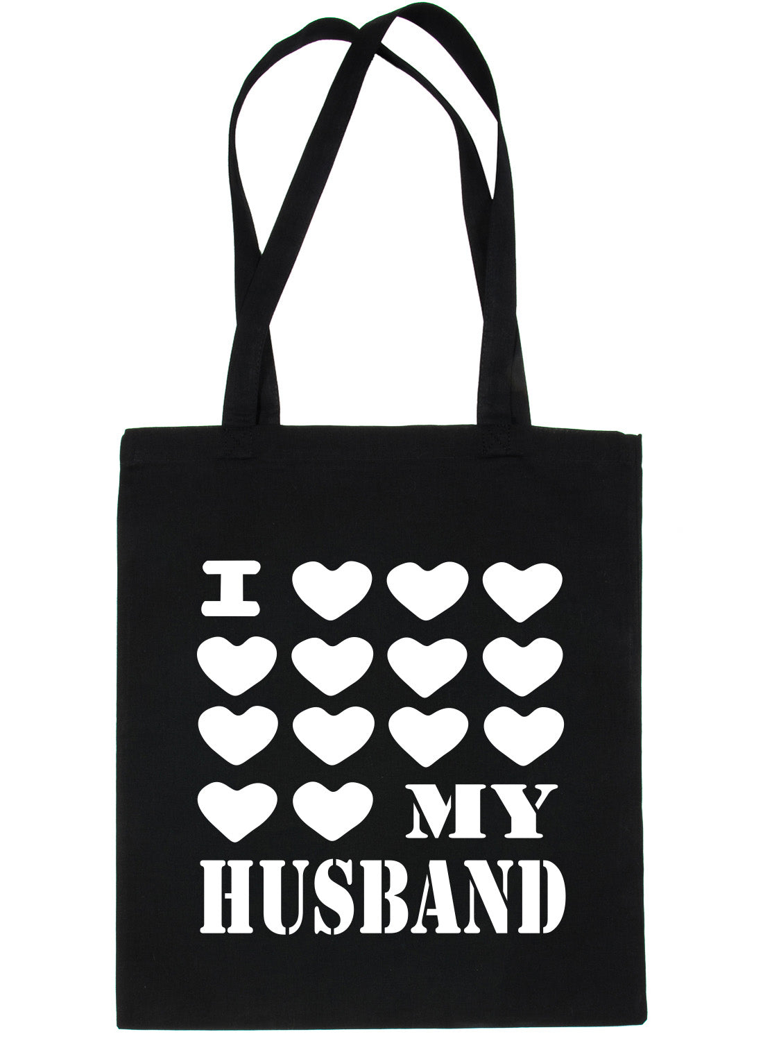 I Love My Husband Wedding Marriage Funny Shopping Tote Bag For Life Ladies Gift