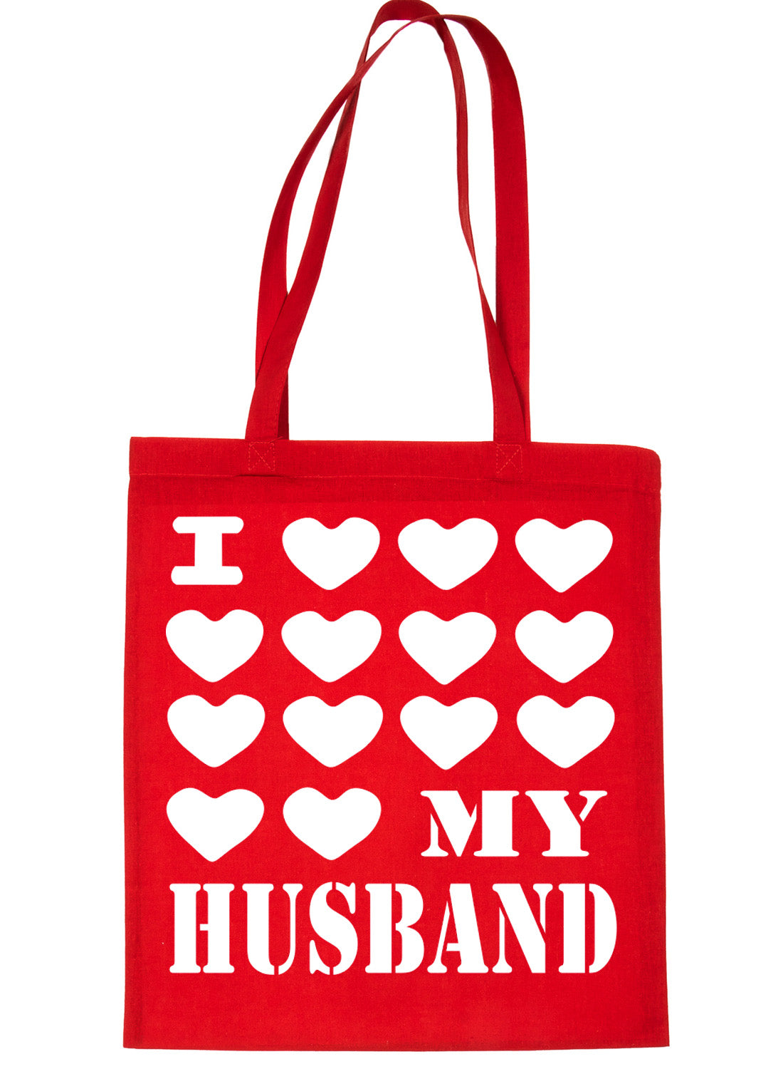 I Love My Husband Wedding Marriage Funny Shopping Tote Bag For Life Ladies Gift