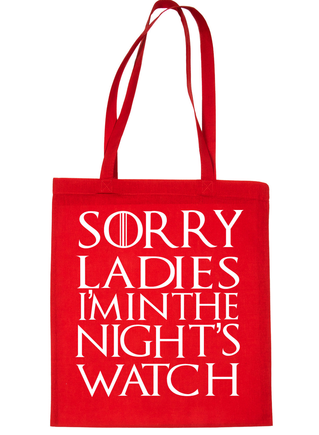 Sorry Ladies I'm The Night Watchman Shopping Tote Bag For Life