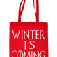 Winter Is Coming Shopping Tote Bag For Life