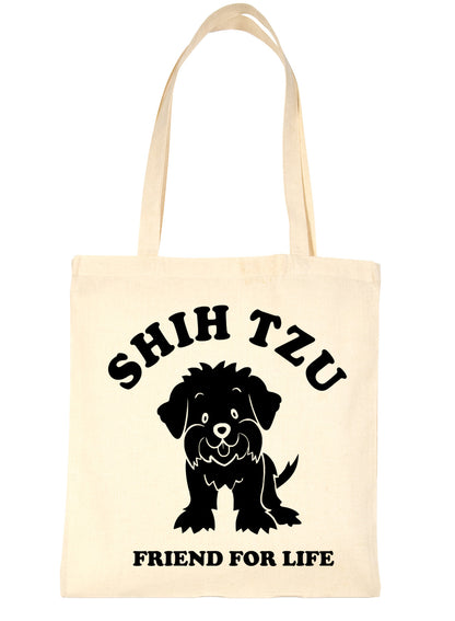 Shih Tzu Dog Lover Shopping Tote Bag For Life