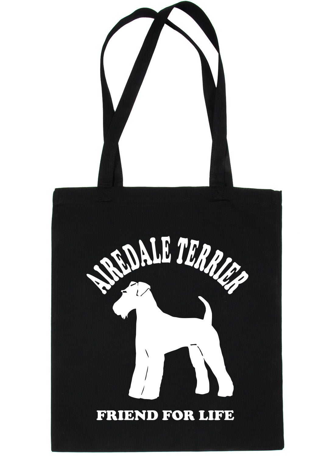 Airedale Terrier Dog Lover Shopping Tote Bag For Life