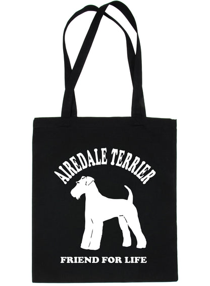 Airedale Terrier Dog Lover Shopping Tote Bag For Life