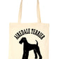 Airedale Terrier Dog Lover Shopping Tote Bag For Life