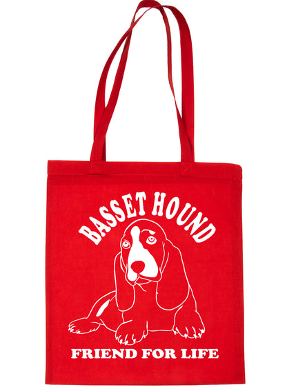 Bassett Hound Dog Lover Shopping Tote Bag For Life