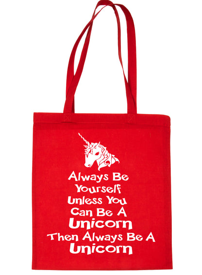 Unicorn Always Be Yourself Fantasy Shopping Tote Bag For Life