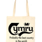Wales Best Country Cymru Shopping Tote Bag For Life