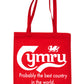Wales Best Country Cymru Shopping Tote Bag For Life