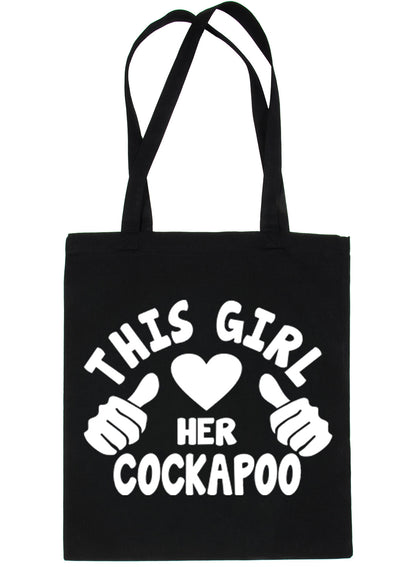 This Girl Loves Her Cockapoo Dog Lover Shopping Tote Bag For Life