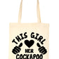 This Girl Loves Her Cockapoo Dog Lover Shopping Tote Bag For Life